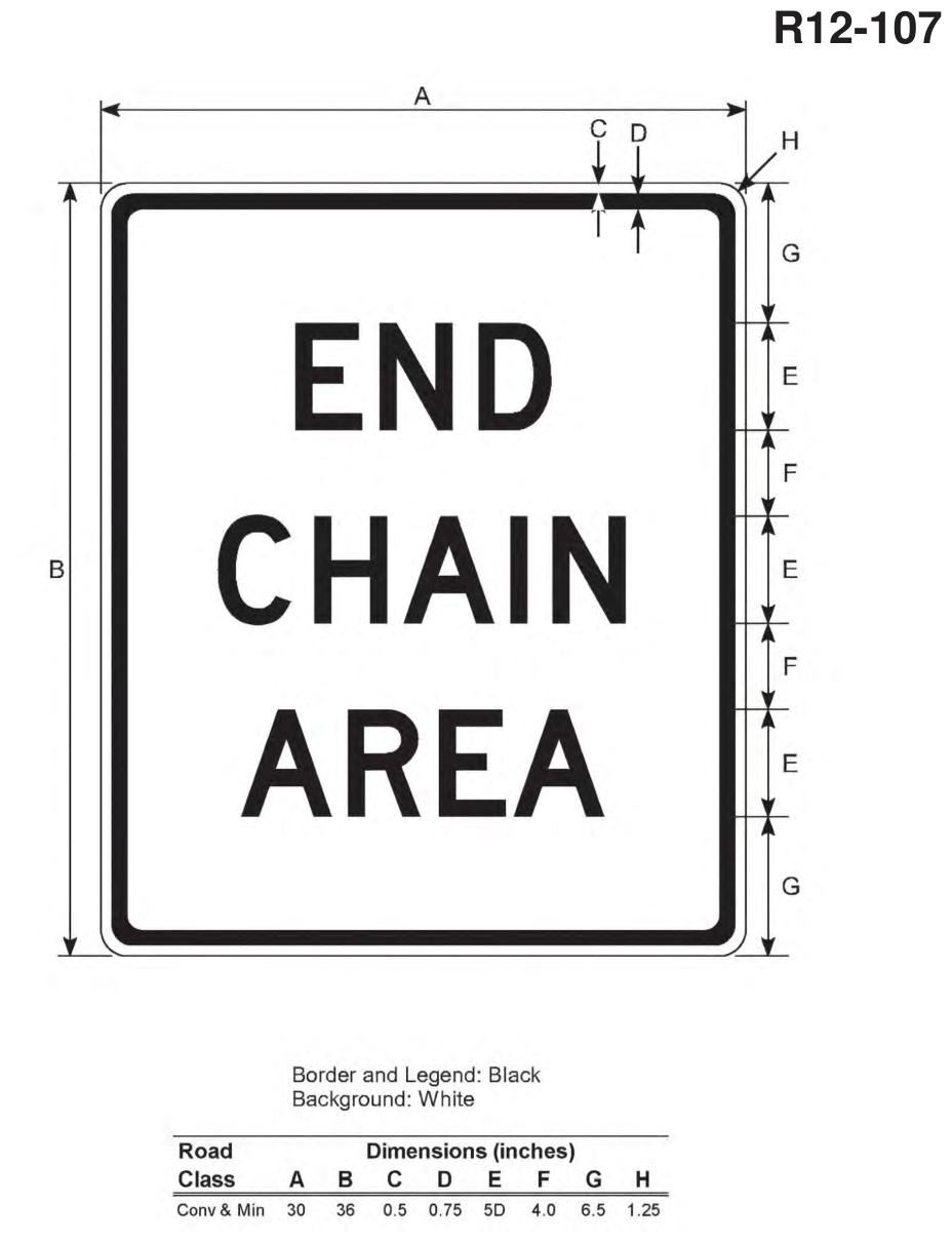 R12-107: END CHAIN AREA (design sheet)