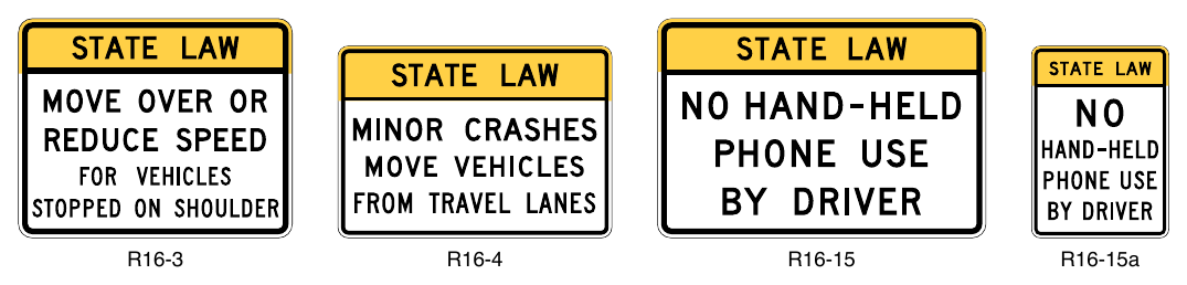 Figure 2B-33. Other Regulatory Signs