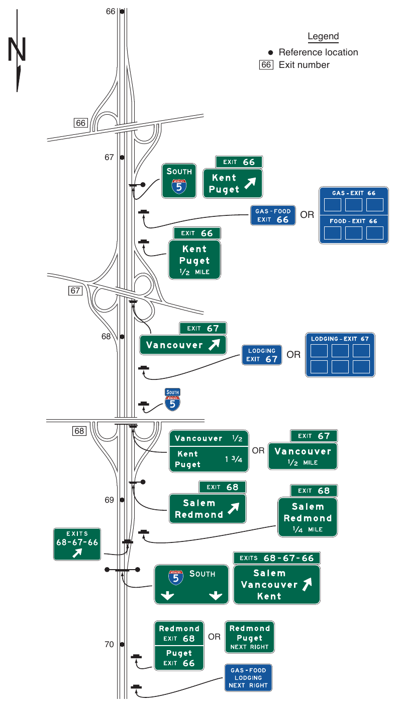 Figure 2E-32. Examples of Guide Signs for Successive Interchanges with Collector-Distributor Roadways (Sheet 2 of 2)