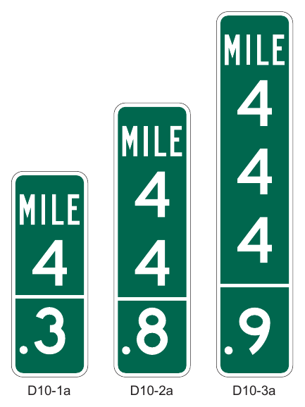 Figure 2H-6. Intermediate Reference Location Signs