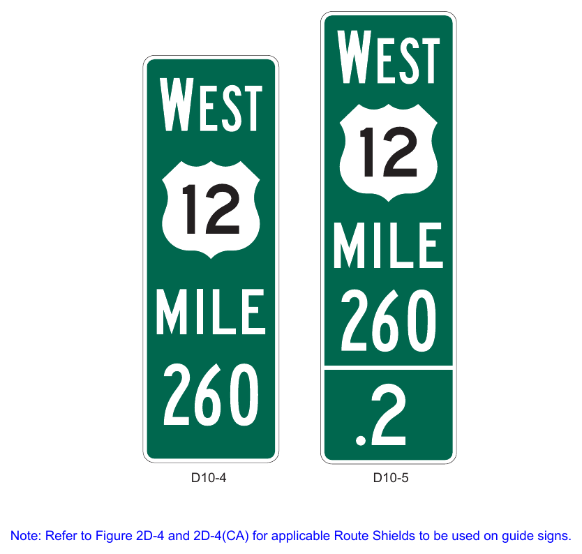 Figure 2H-7. Enhanced Reference Location Signs
