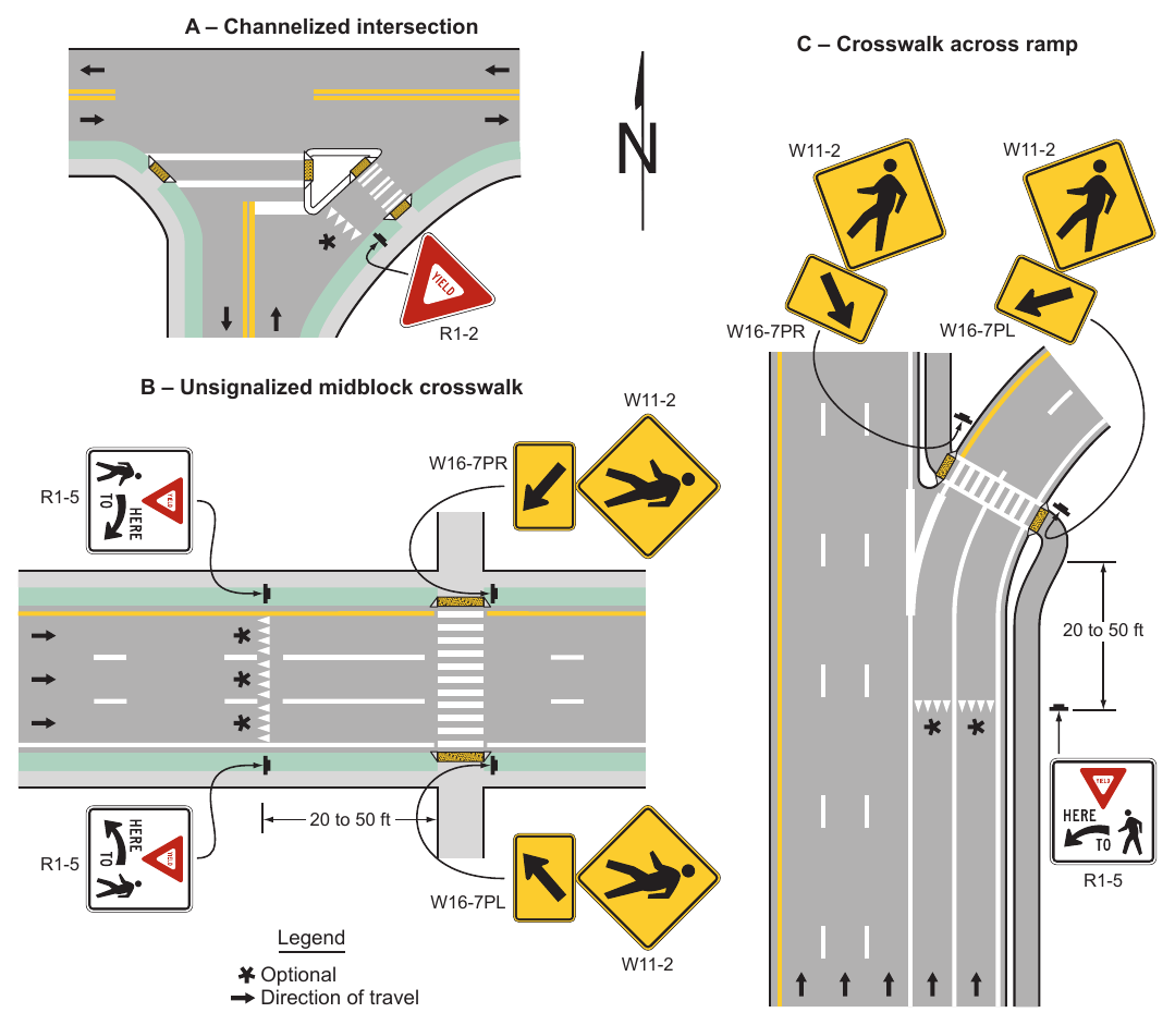 Figure 3B-16. Examples of Yield Line Applications