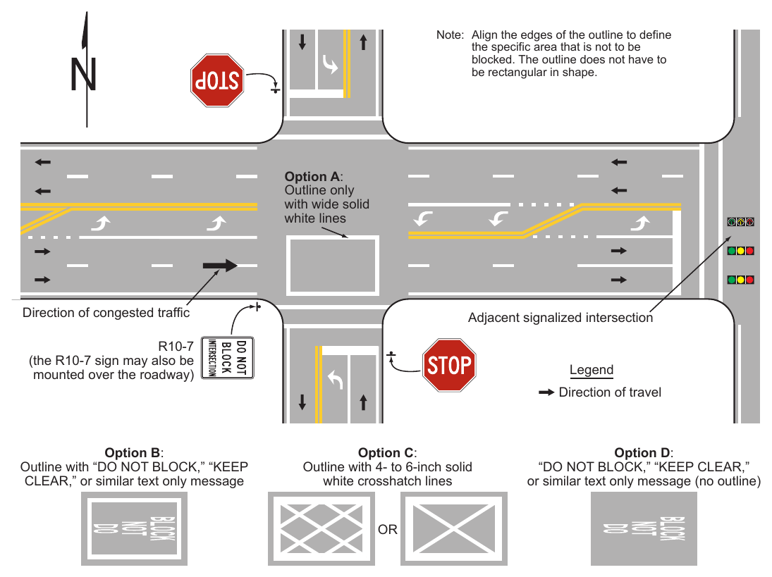 Figure 3B-24. Do Not Block Intersection Markings