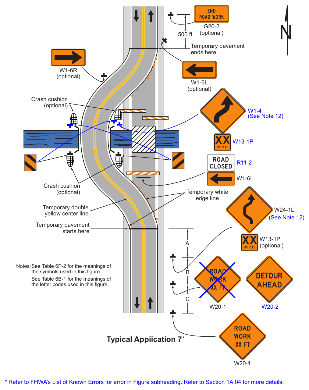 Figure 6P-7. Road Closure with a Diversion (TA-7)