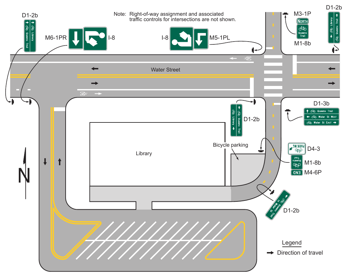 Figure 9D-2. Examples of Bicycle Guide Signing (Sheet 2 of 2)