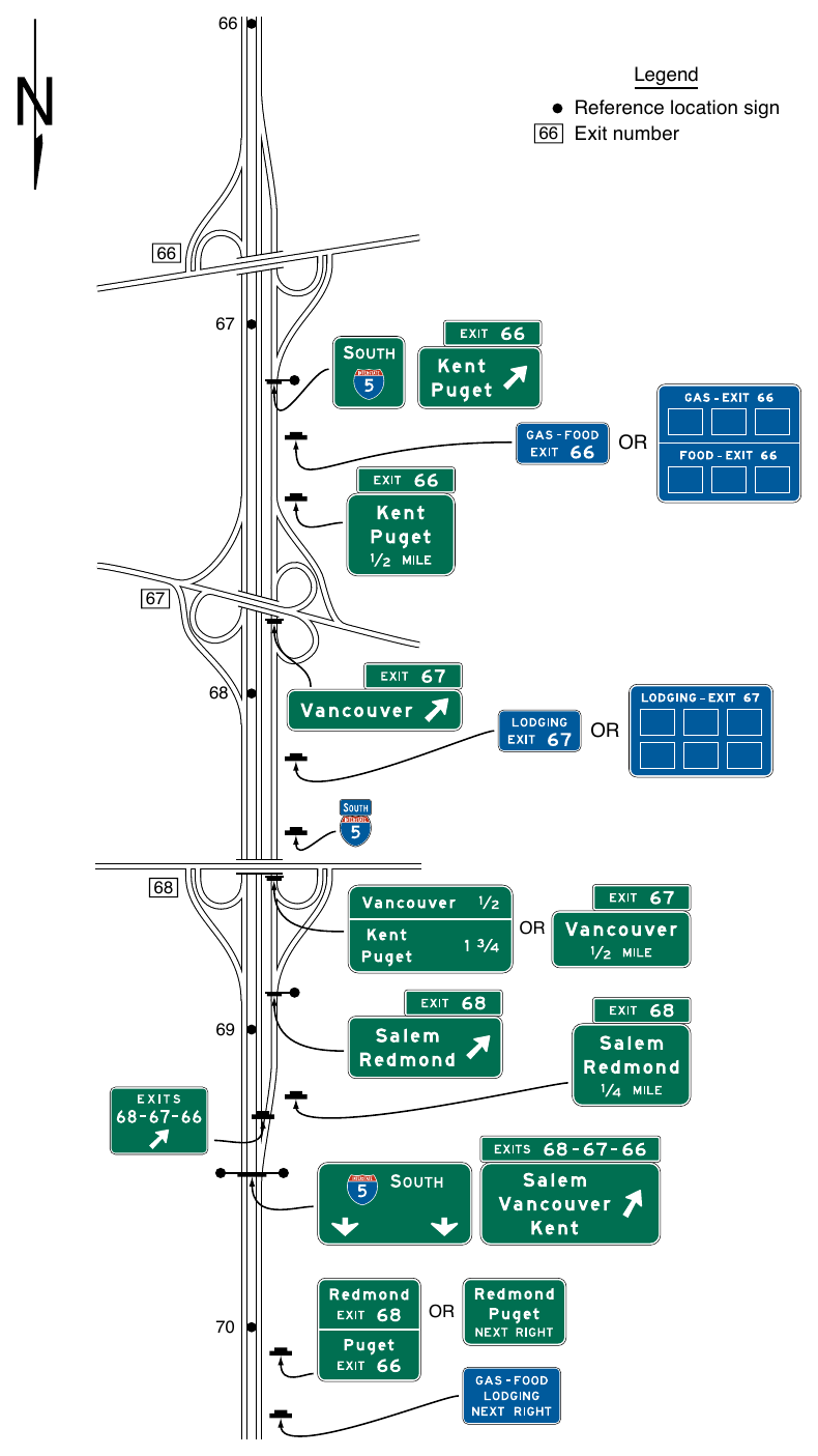 Figure 2E-32. Examples of Guide Signs for Successive Interchanges with Collector-Distributor Roadways (Sheet 2 of 2)