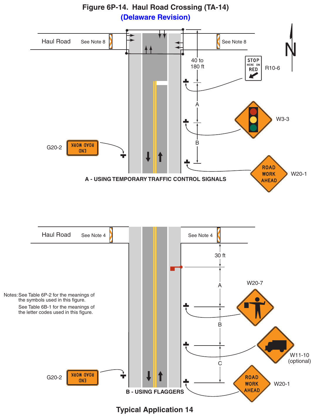 Figure 6P-14. Haul Road Crossing (TA-14) (Delaware Revision)