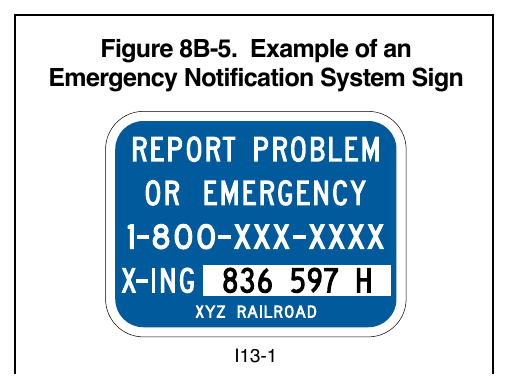 Figure 8B-5. Example of an Emergency Notification System Sign