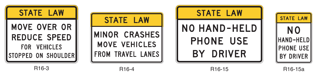 Figure 2B-33. Other Regulatory Signs