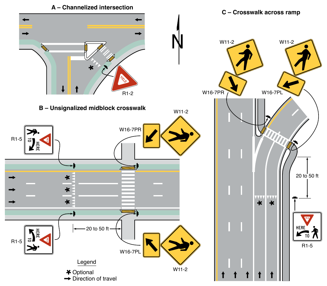 Figure 3B-16. Examples of Yield Line Applications