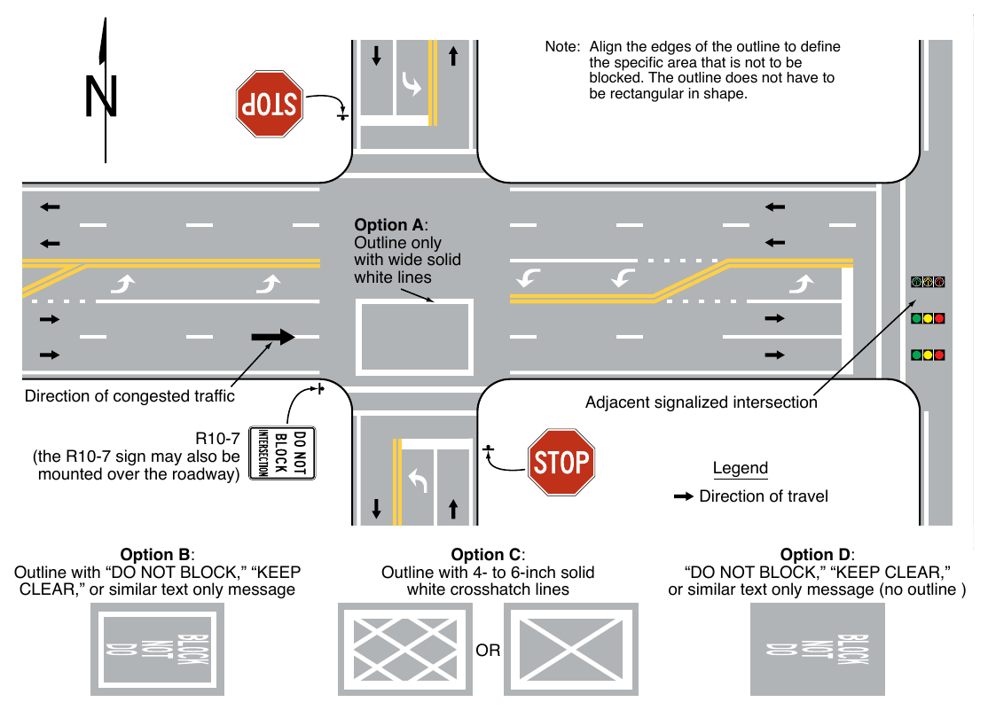 Figure 3B-24. Do Not Block Intersection Markings