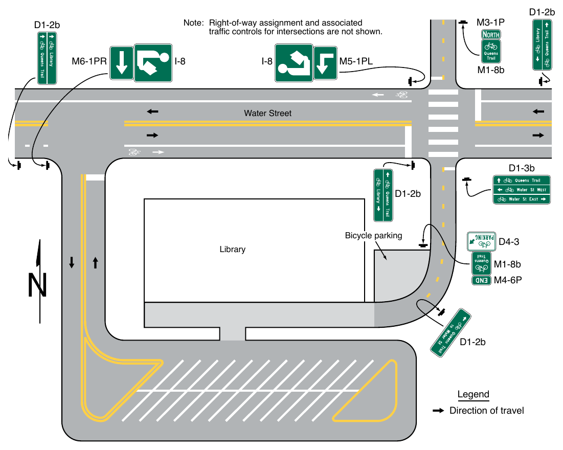 Figure 9D-2. Examples of Bicycle Guide Signing (Sheet 2 of 2)