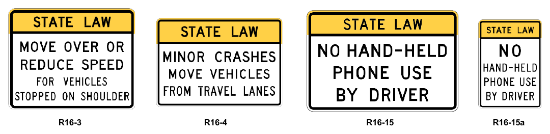 Figure 2B-33. Other Regulatory Signs
