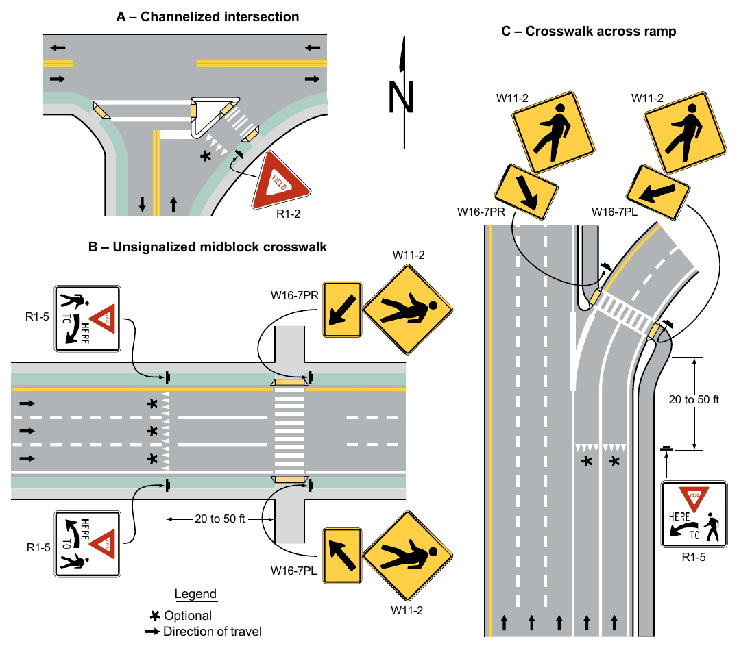 Figure 3B-16. Examples of Yield Line Applications