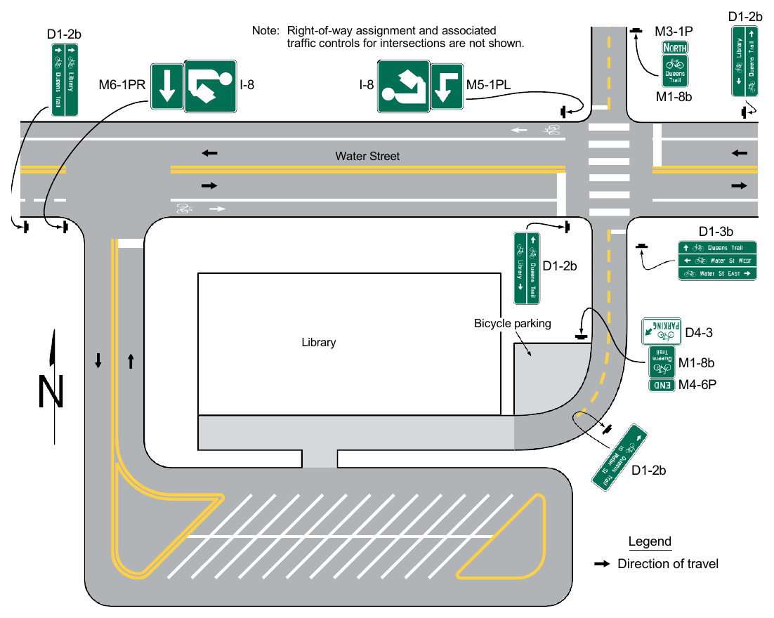 Figure 9D-2. Examples of Bicycle Guide Signing (Sheet 2 of 2)