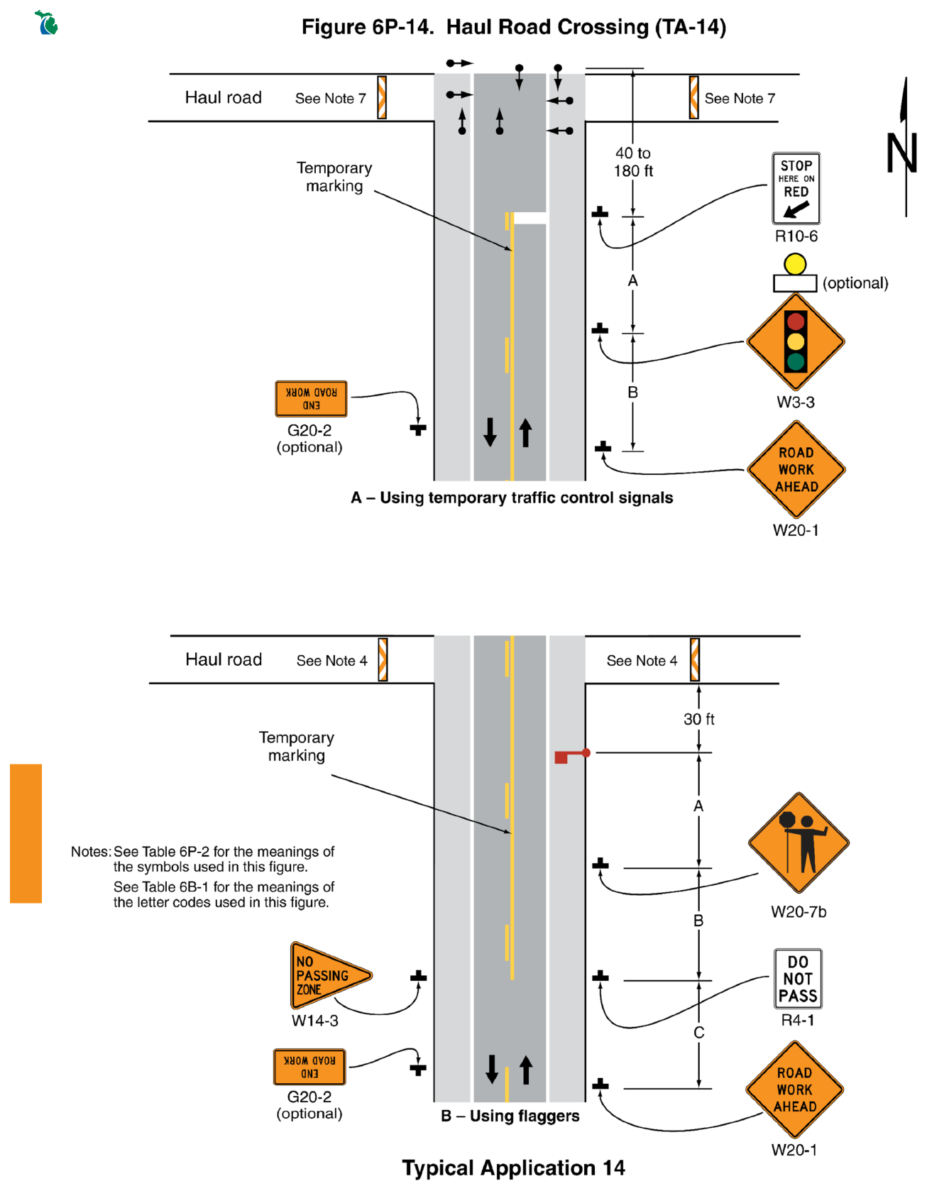 Figure 6P-14. Haul Road Crossing (TA-14)
