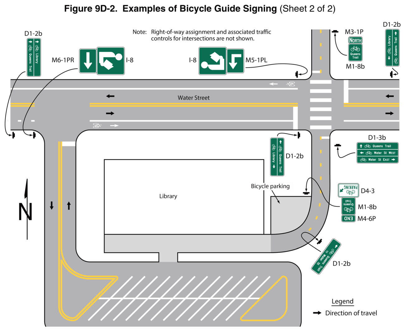 Figure 9D-2. Examples of Bicycle Guide Signing (Sheet 2 of 2)