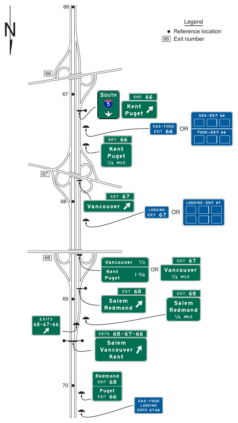 Figure 2E-32. Examples of Guide Signs for Successive Interchanges with Collector-Distributor Roadways (Sheet 2 of 2)
