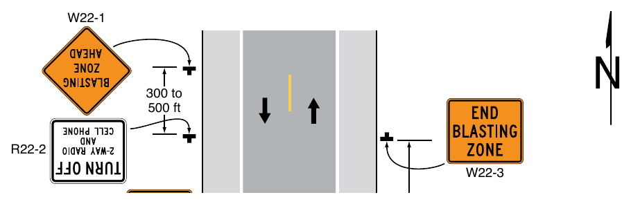 Figure 6P-2. Blasting Zone (TA-2)