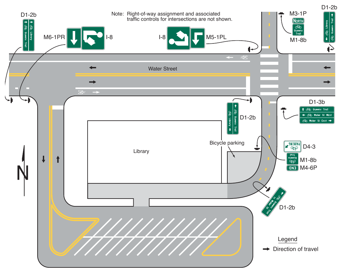 Figure 9D-2. Examples of Bicycle Guide Signing (Sheet 2 of 2)