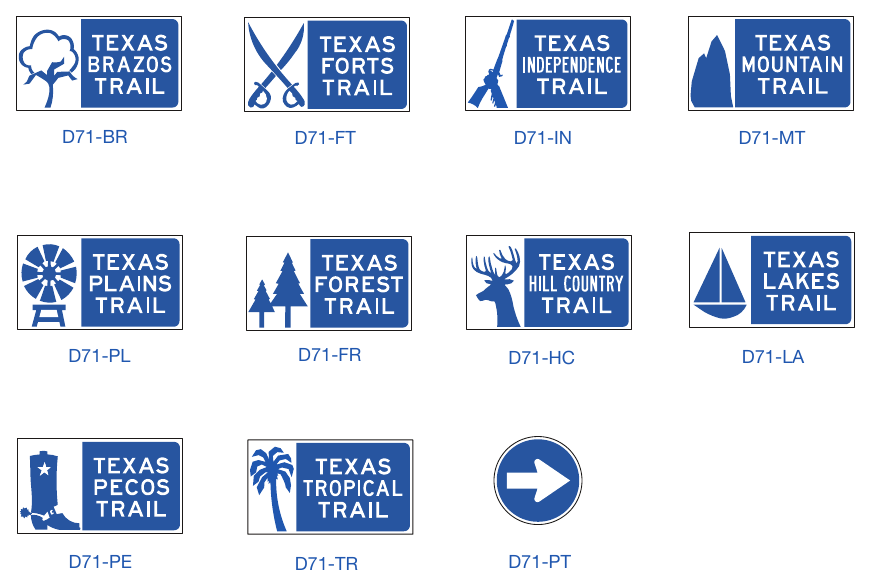 Figure 2D-36A. (TX) Texas Heritage Trails