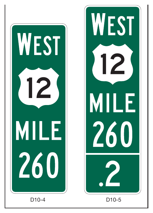 Figure 2H-7. Enhanced Reference Location Signs