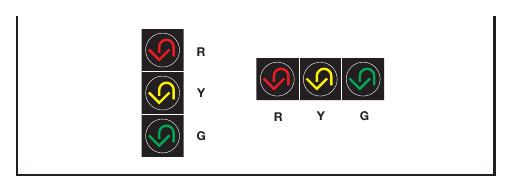 Figure 4E-1. Typical Arrangements of U-Turn Signal Faces