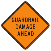 CW21-17T: BRIDGE RAIL DAMAGE AHEAD (related source artwork)