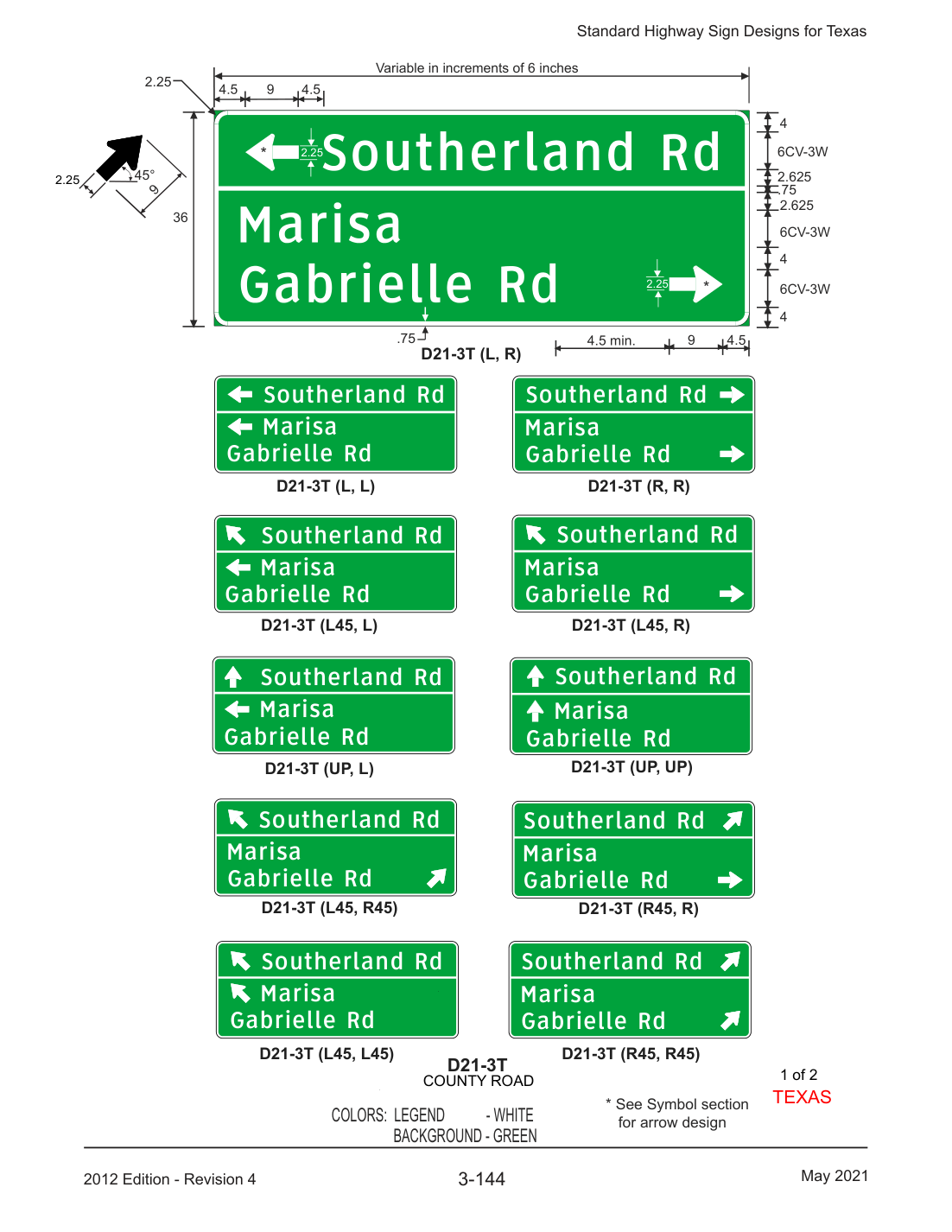 D21-3T: County Road (long name) (design sheet)