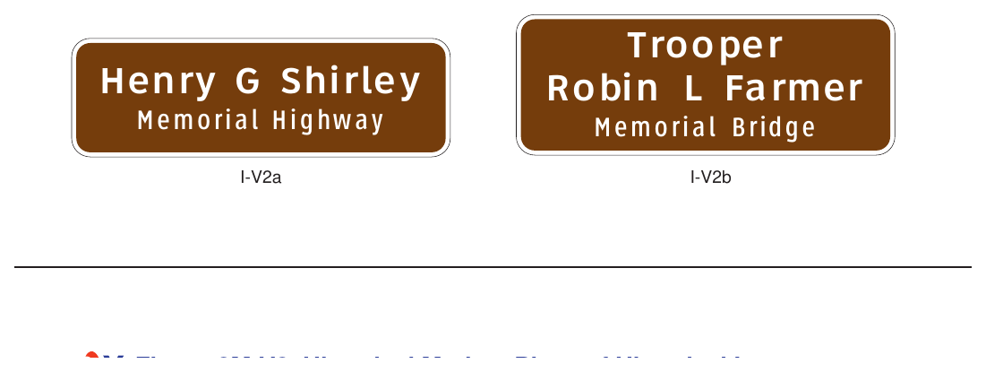 Figure 2M-V1. Memorial or Dedication Signing