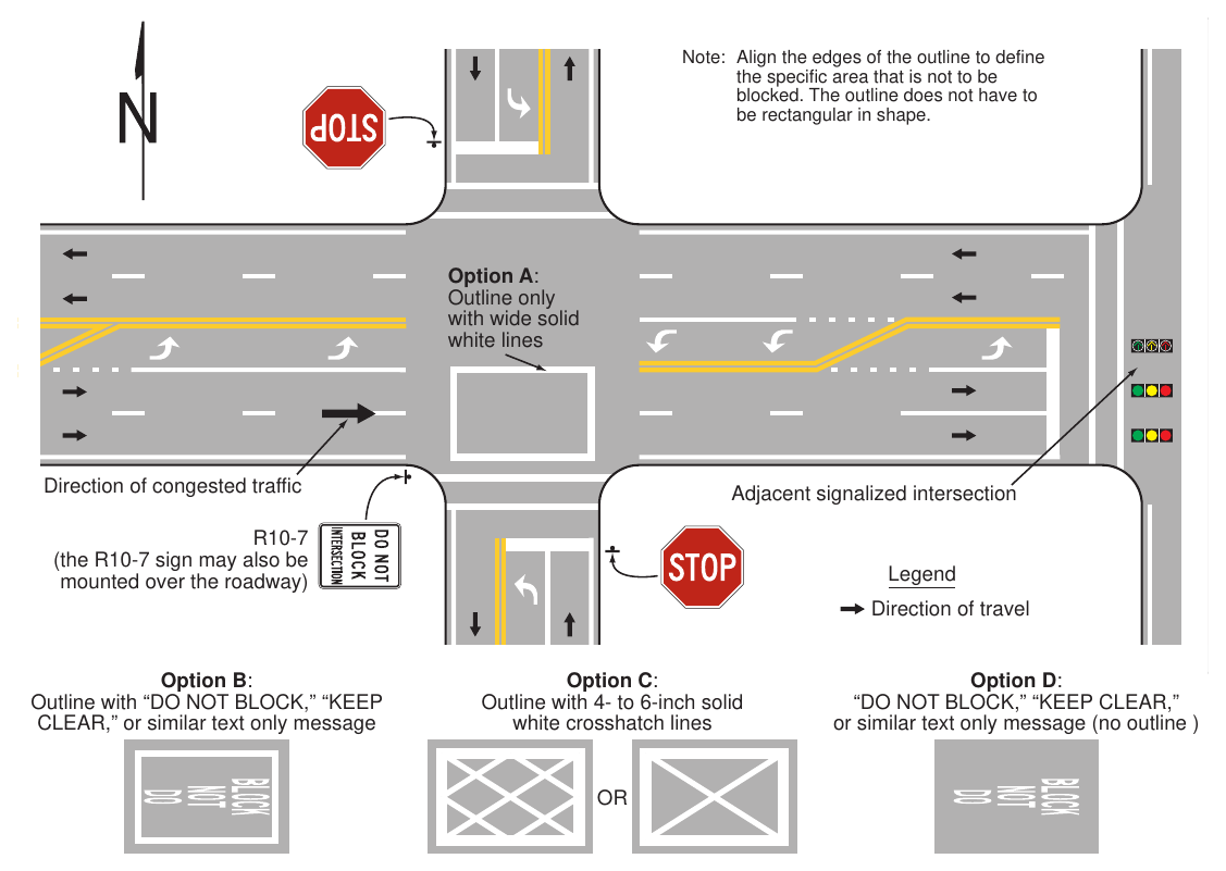 Figure 3B-24. Do Not Block Intersection Markings
