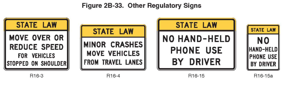 Figure 2B-33. Other Regulatory Signs
