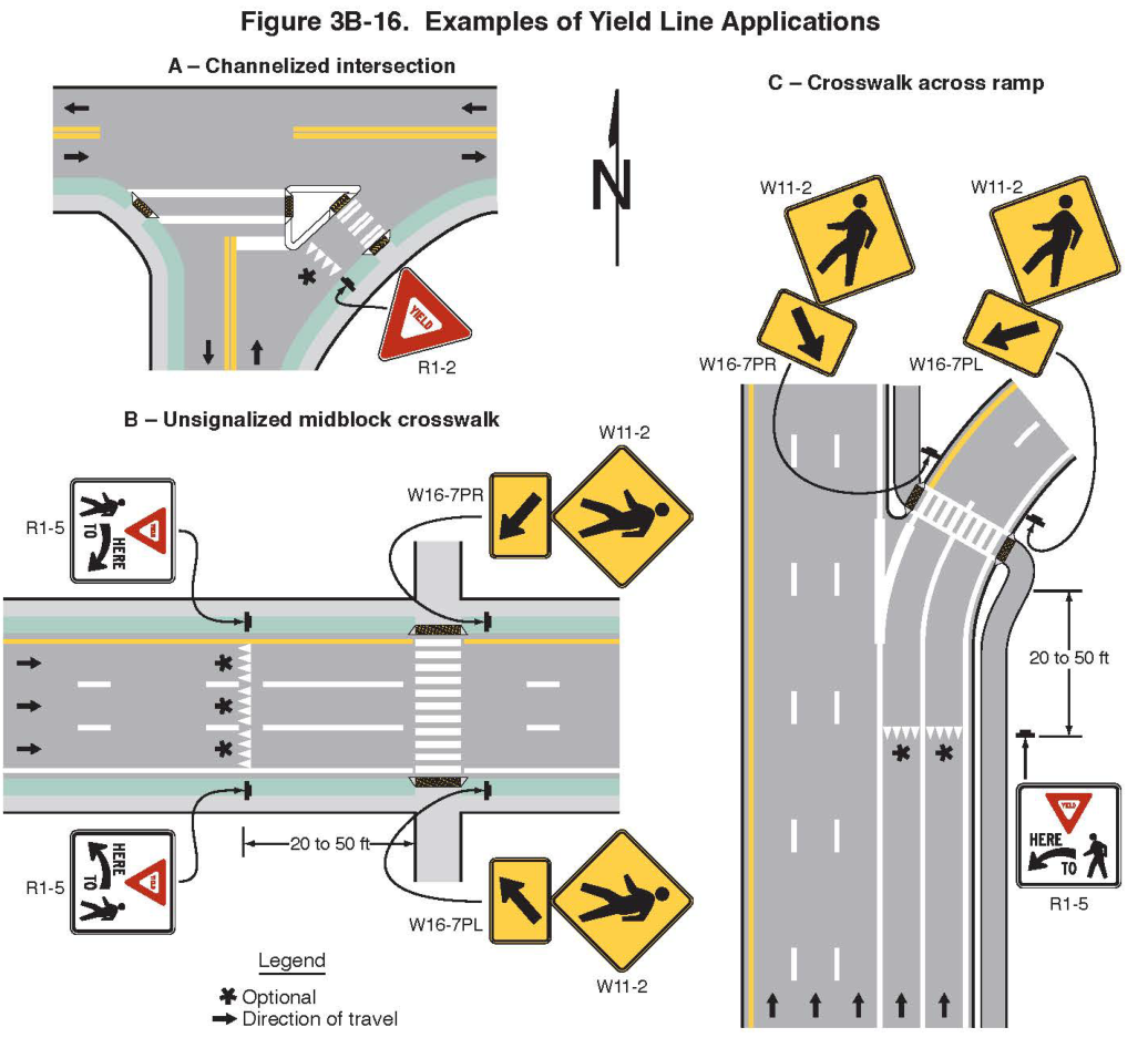 Figure 3B-16. Examples of Yield Line Applications